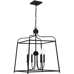 Sylvan - 4 Light Chandelier-29.75 Inches Tall and 21.5 Inches Wide - 1254927
