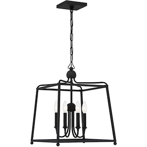 Sylvan - 4 Light Chandelier-21 Inches Tall and 16 Inches Wide - 1254928