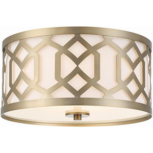 Jennings - Three Light Flush Mount in Traditional and Contemporary Style - 16.25 Inches Wide by 8.75 Inches High - 1083633