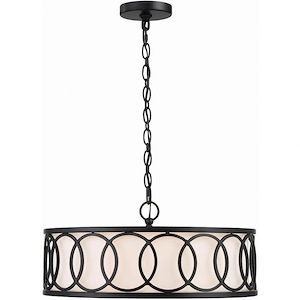 Graham - 6 Light Chandelier-8 Inches Tall and 18 Inches Wide - 1083640