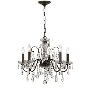 Butler - 5 Light Chandelier in Traditional and Contemporary Style - 23 Inches Wide by 18.5 Inches High - 589277