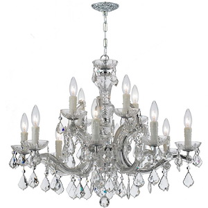 Maria Theresa - Twelve Light Chandelier in Classic Style - 30 Inches Wide by 23 Inches High - 406399