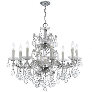 Maria Theresa - Nine Light Chandelier in Classic Style - 26 Inches Wide by 23 Inches High - 1083650