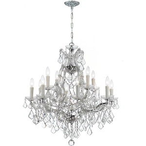 Maria Theresa - Twelve Light Chandelier in Classic Style - 29 Inches Wide by 30 Inches High