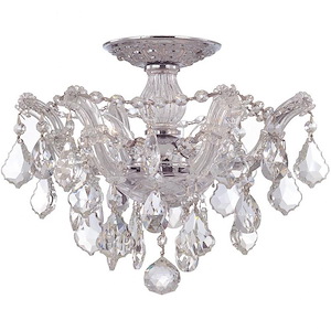 Maria Theresa - 3 Light Flush Mount in Classic Style - 13.5 Inches Wide by 11.5 Inches High - 406383