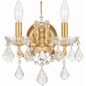 Filmore - Two Light Wall Sconce in Classic Style - 10.5 Inches Wide by 12.5 Inches High