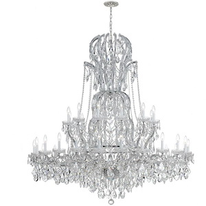 Maria Theresa - Three Six Light Chandelier in Classic Style - 64 Inches Wide by 66 Inches High
