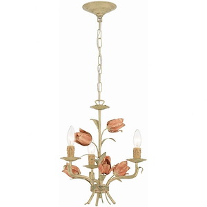 Southport - 3 Light Mini Chandelier In Traditional Style-16 Inches Tall and 14 Inches Wide - 1279550