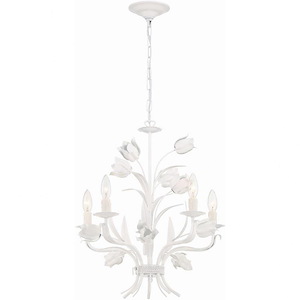 Southport - Five Light Mini Chandelier In Traditional And Contemporary Style - 20 Inches Wide By 22 Inches High