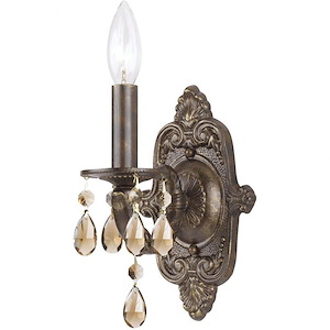 Sutton - One Light Wall Sconce in Traditional and Contemporary Style - 6.25 Inches Wide by 9.5 Inches High