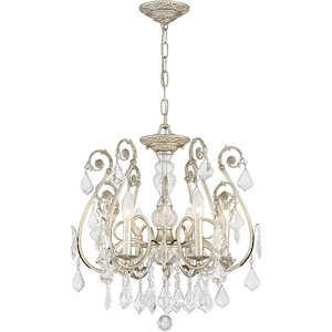 Regis - 6 Light Semi-Flush Mount in Classic Style - 20 Inches Wide by 20 Inches High
