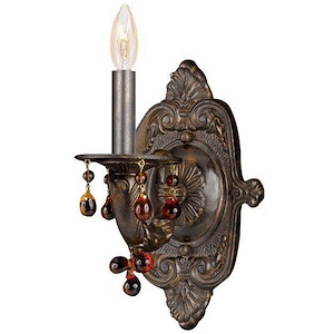 Sutton - One Light Wall Sconce in Classic Style - 6.25 Inches Wide by 10 Inches High - 406555