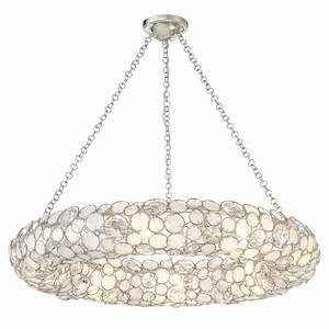 Palla - 8 Light Chandelier-5.25 Inches Tall and 32 Inches Wide