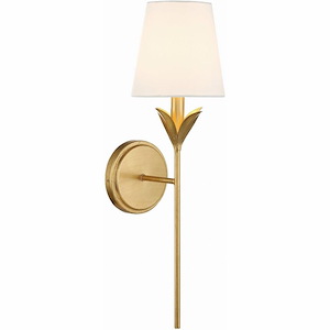 Broche - 1 Light Wall Mount-21 Inches Tall and 6 Inches Wide - 1279542