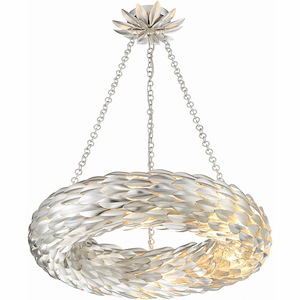 Broche - 6 Light Chandelier-5 Inches Tall and 24 Inches Wide - 1295926