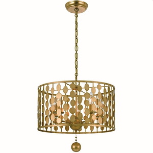 Layla - Five Light Chandelier in Classic Style - 18 Inches Wide by 17 Inches High