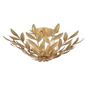Broche - 4 Light Semi-Flush Mount-8.25 Inch Tall and 20.75 Inch Wide - 1366120