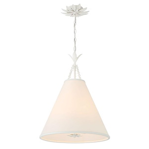 Broche - 4 Light Pendant-22.75 Inch Tall and 18 Inch Wide - 1366125
