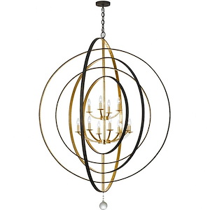 Luna - Twelve Light Chandelier in Classic Style - 60 Inches Wide by 63 Inches High - 1083672