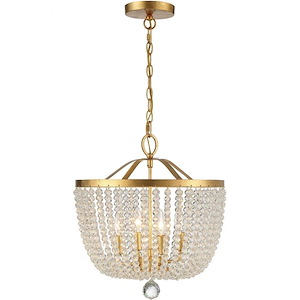 Rylee - 4 Light Chandelier in Classic Style - 16.5 Inches Wide by 17 Inches High - 1033819