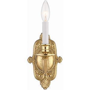 Arlington - One Light Wall Sconce In Classic Style - 5 Inches Wide By 9.75 Inches High