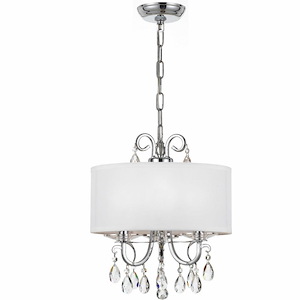Othello - 3 Light Chandelier in Classic Style - 14 Inches Wide by 17 Inches High