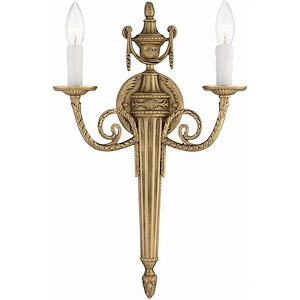 Arlington - Two Light Sconce In Classic Style - 12.5 Inches Wide By 20 Inches High - 1209025