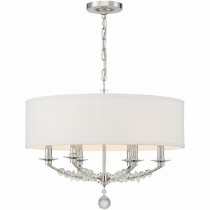 Mirage - 6 Light Chandelier In Classic Style - 24 Inches Wide By 18.5 Inches High