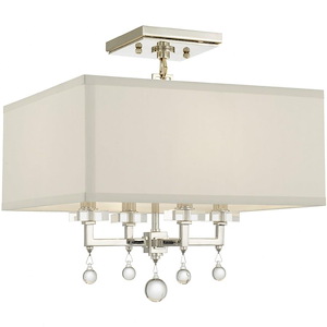 Paxton - Four Light Flush Mount in Classic Style - 16 Inches Wide by 16 Inches High - 430190