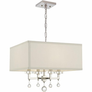 Paxton - Four Light Mini Chandelier in Classic Style - 16 Inches Wide by 16 Inches High - 430191