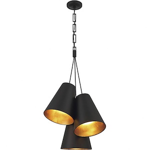 Alston - 3 Light Pendant-34 Inches Tall and 20 Inches Wide - 1341919