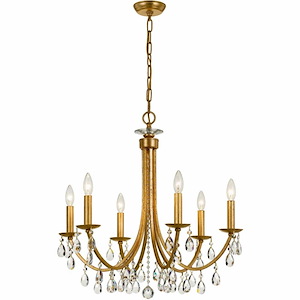 Bridgehampton - 6 Light Chandelier in Classic Style - 26 Inches Wide by 26 Inches High - 931518