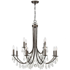 Bridgehampton - 12 Light Chandelier in Timeless Style - 32 Inches Wide by 30.75 Inches High