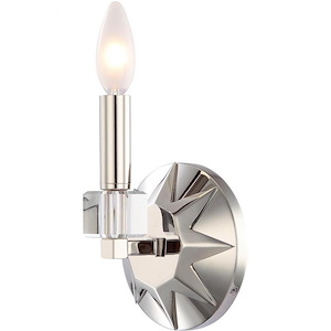 Carson - One Light Wall Sconce In Traditional And Contemporary Style - 5 Inches Wide By 7.5 Inches High - 1333397