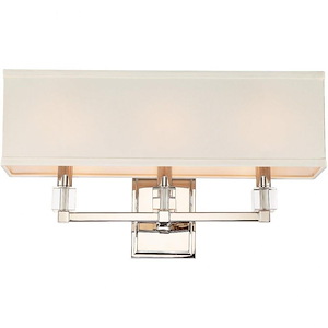 Dixon - Three Light Wall Sconce In Classic Style - 21 Inches Wide By 11.25 Inches High