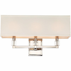 Dixon - Three Light Bath Vanity In Classic Style - 21 Inches Wide By 11.25 Inches High