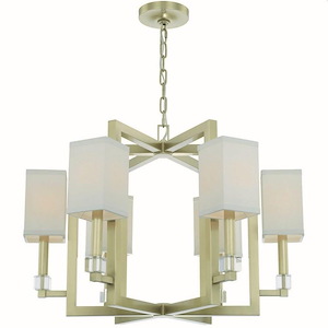 Dixon - Six Light Chandelier in Classic Style - 28.5 Inches Wide by 20 Inches High
