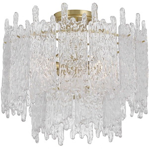 Ackerly - 3 Light Semi-Flush Mount-15.5 Inch Tall and 16 Inch Wide - 1364686