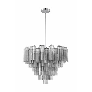 Addis - 12 Light Chandelier-21.5 Inches Tall and 26.75 Inches Wide