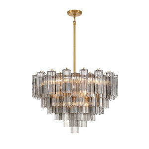 Crystorama Lighting - ADD-316-AG-AM - Addis - 16 Light Chandelier