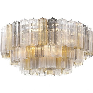 Addis - 16 Light Flush Mount-14.5 Inch Tall and 32 Inch Wide - 1364692