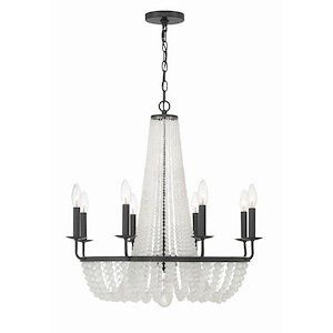 Bella - 8 Light Chandelier In Traditional Style-26 Inches Tall and 26 Inches Wide - 1279552