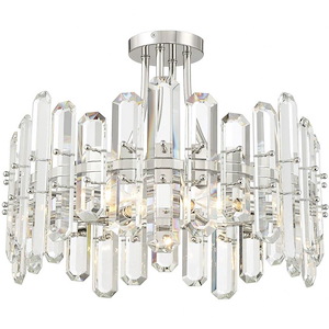 Bolton - 4 Light Flush Mount in Traditional and Contemporary Style - 20.75 Inches Wide by 15.75 Inches High