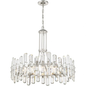 Bolton - Twelve Light Chandelier in Traditional and Contemporary Style - 31 Inches Wide by 28.25 Inches High
