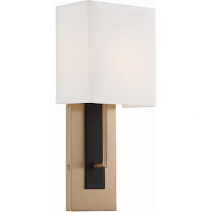 Brent - 1 Light Wall Mount In Classic Style - 6.5 Inches Wide By 15 Inches High