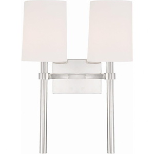Bromley - 2 Light Wall Mount in Traditional and Contemporary Style - 13.75 Inches Wide by 18.5 Inches High - 1033799