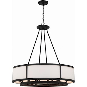 Bryant - 8 Light Chandelier In Modern Style-34 Inches Tall and 32 Inches Wide