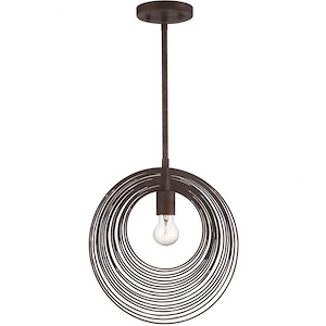 Doral - 1 Light Pendant in Traditional and Contemporary Style - 14 Inches Wide by 15 Inches High