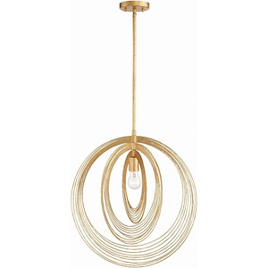Doral - 1 Light Pendant in Traditional and Contemporary Style - 20 Inches Wide by 21 Inches High