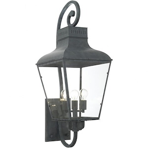 Dumont - Four Light Outdoor Wall Mount In Contemporary Style - 14.5 Inches Wide By 38.5 Inches High - 1083797